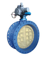 大口徑電動蝶閥